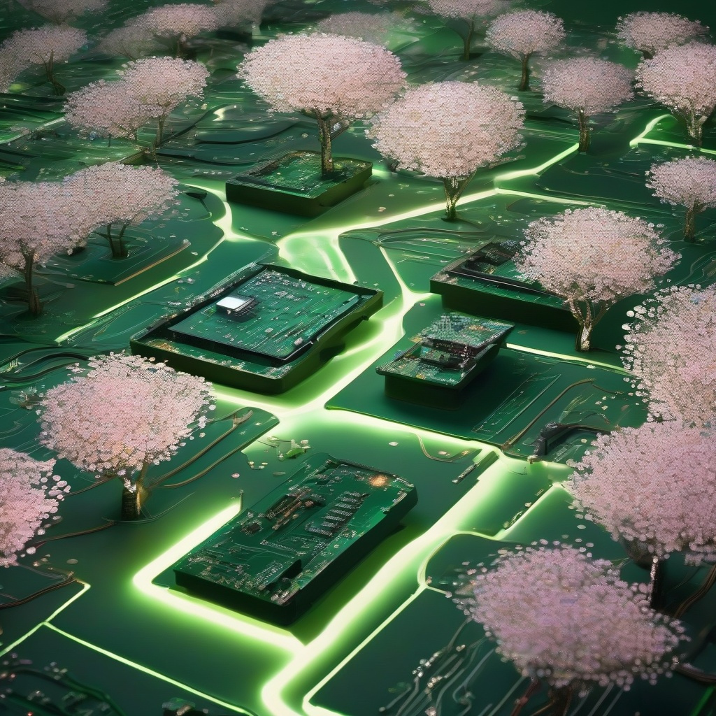 禅意电路花园